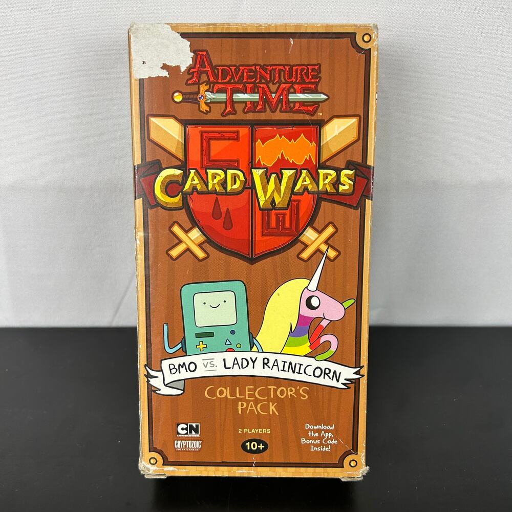 Adventure Time Card Wars BMO vs Lady Rainicorn Collector's Pack 815442017956